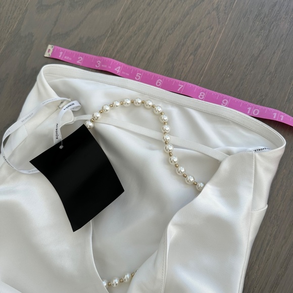 Retrofete White Strapless Maxi Dress - Picture 12 of 16